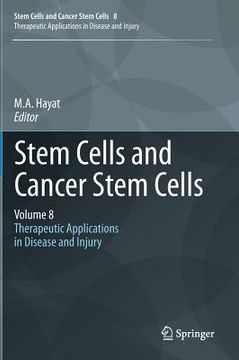 portada stem cells and cancer stem cells, volume 8 (en Inglés)