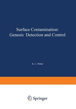 portada Surface Contamination: Genesis, Detection, and Control (en Inglés)