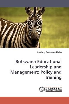 portada botswana educational leadership and management: policy and training (in English)