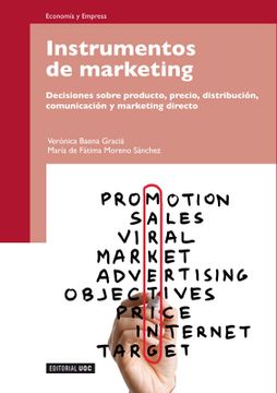 portada Instrumentos de Marketing: Decisiones Sobre Producto, Precio, Distribución, Comunicación y Marketing Directo (Manuales) (in Spanish)