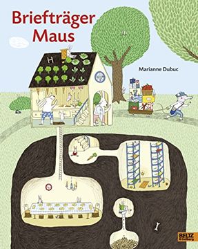 portada Briefträger Maus: Vierfarbiges Bilderbuch (in German)