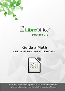 portada Guida a Libreoffice Math 3. 5 (in Italian)