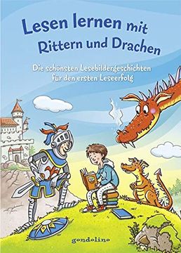 portada Lesen Lernen mit Rittern und Drachen: Die Schönsten Lesebildergeschichten für den Ersten Leseerfolg