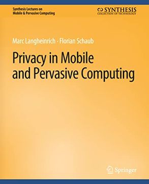 portada Privacy in Mobile and Pervasive Computing (en Inglés)