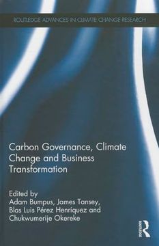 portada Carbon Governance, Climate Change and Business Transformation (Routledge Advances in Climate Change Research) (in English)