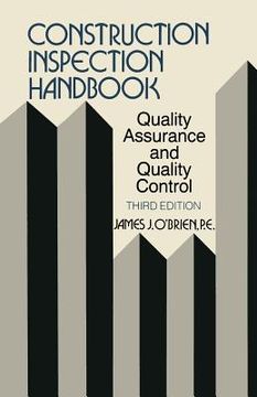 portada Construction Inspection Handbook: Quality Assurance/Quality Control (en Inglés)