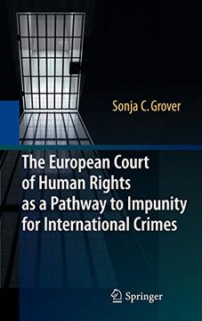 portada The European Court of Human Rights as a Pathway to Impunity for International Crimes (en Inglés)