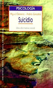 portada Suicidio. Una Alternativa Social (in Spanish)