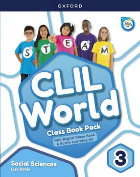 portada Clil World Social Sciences 3. Class Book (en Inglés)