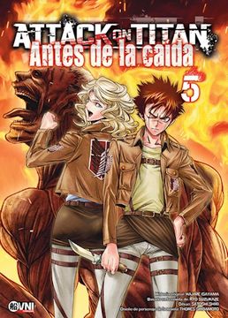 portada Attack on Titan: Antes de la Caida Vol. 5 (in Spanish)