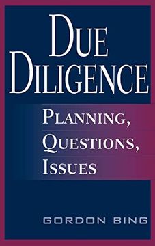 portada Due Diligence: Planning, Questions, Issues (en Inglés)
