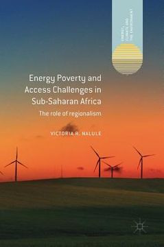 portada Energy Poverty and Access Challenges in Sub-Saharan Africa: The Role of Regionalism (en Inglés)