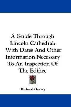 portada a guide through lincoln cathedral: with