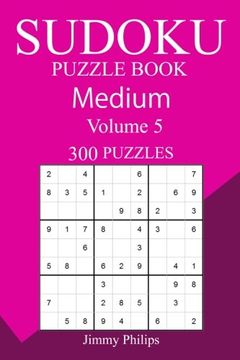 portada 300 Medium Sudoku Puzzle Book (en Inglés)