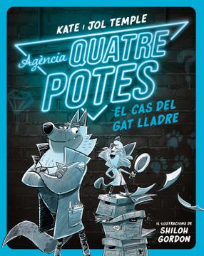 portada Agencia Quatre Potes 1: El cas del gat Lladre (en Catalán)