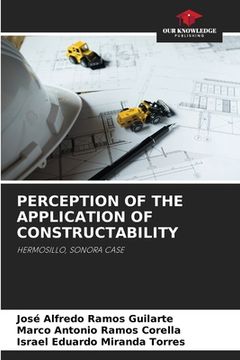 portada Perception of the Application of Constructability (in English)