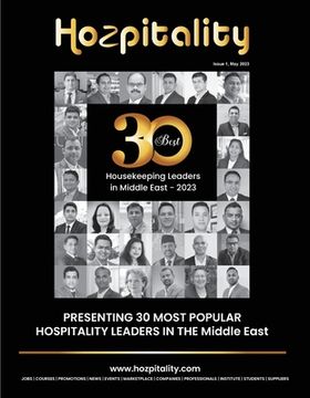portada Hozpitality's Best 30 Housekeeping Leaders in the Middle East (en Inglés)