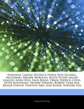 portada articles on national capital district (papua new guinea), including: mekere morauta, keith peters (rugby league), john ovia, inoa baeau, virgil patric