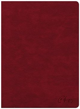 portada Kjv Spurgeon Study Bible, Crimson Leathertouch 