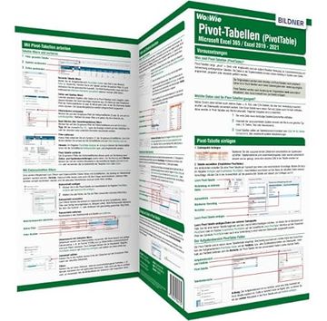 portada Pivot-Tabellen (Pivottable) Microsoft Excel 365 / Excel 2019 - 2021 (en Alemán)