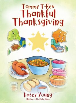 portada Tommy T-Rex Thankful Thanksgiving (en Inglés)