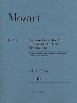 portada Andante C-Dur kv 315 fl Orch. Flöte, Klavier (en Alemán)