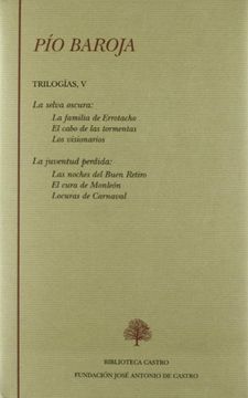 portada pío baroja. trilogías v (in Spanish)