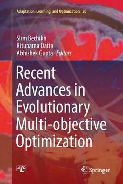 portada Recent Advances in Evolutionary Multi-Objective Optimization