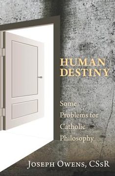 portada human destiny: some problems for catholic philosophy (en Inglés)