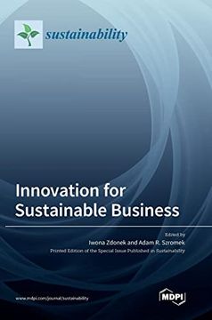 portada Innovation for Sustainable Business (in English)