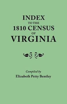 portada index to the 1810 census of virginia (en Inglés)