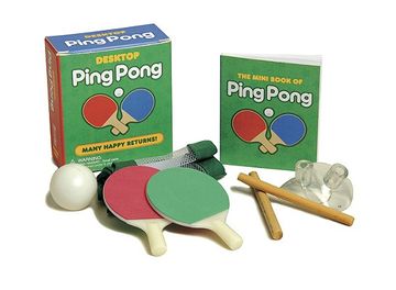 portada Desktop Ping Pong (Miniature Editions) (en Inglés)