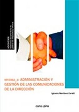 portada MF0982 Administración y gestión de las comunicaciones de la dirección