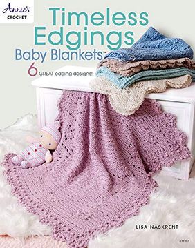 portada Timeless Edgings Baby Blankets (en Inglés)
