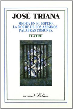 portada Medea en el Espejo; La Noche de los Asesinos; Palabras Comunes (in Spanish)