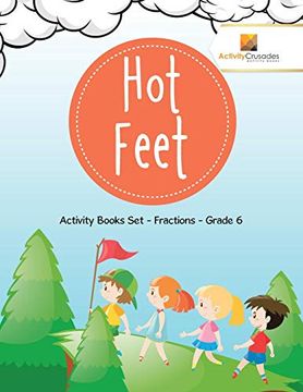 portada Hot Feet: Activity Books set - Fractions - Grade 6 (in English)