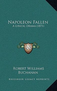 portada napoleon fallen: a lyrical drama (1871) (en Inglés)