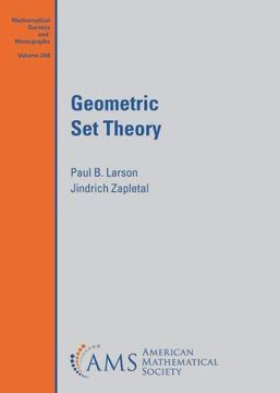 portada Geometric set Theory (Mathematical Surveys and Monographs) (en Inglés)