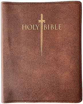 portada Kjv Sword Study Bible Giant Print Acorn Bonded Leather Indexed 
