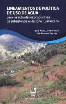 portada Lineamientos de Politica de uso de Agua Para las Actividades Productivas (in Spanish)