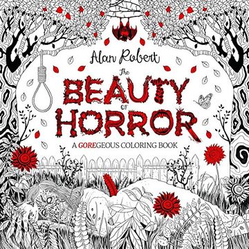 portada The Beauty of Horror: A Goregeous Coloring Book (en Inglés)