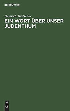 portada Ein Wort Über Unser Judenthum (en Alemán)