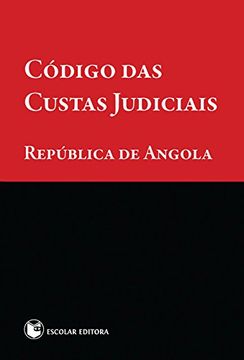portada Código das Custas Judiciais República de Angola