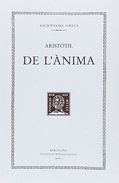 portada De L’Ànima (Bernat Metge) (in Catalá)