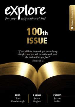portada Explore (Oct-Dec 2022): For Your Daily Walk with God 100 (en Inglés)
