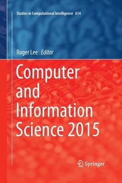 portada Computer and Information Science 2015 (in English)