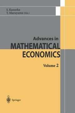 portada Advances in Mathematical Economics (en Inglés)