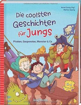 portada Die Coolsten Geschichten für Jungs Piraten, Gespenster, Monster & co. (in German)