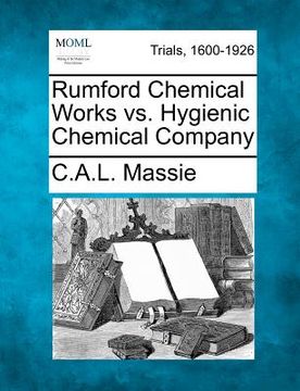 portada rumford chemical works vs. hygienic chemical company (en Inglés)