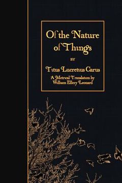 portada Of the Nature of Things